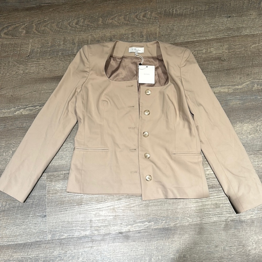 l’academie tan blazer